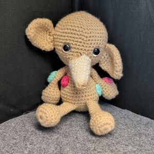 Handmade Crochet Elephant Plush